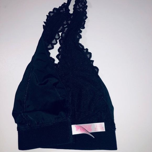 Pink Victoria Secret Hick Lace Bralette - Picture 2 of 8